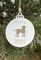 Dog Breed Personalized Custom Ornament Red Green White Holiday Christmas product 4